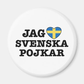Jag Svenska Pojkar Magneet