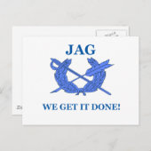 Jag, we doen het. briefkaart (Voorkant / Achterkant)