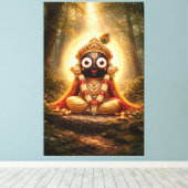 Jagannath Canvas Afdruk (Insitu (Houten vloer))