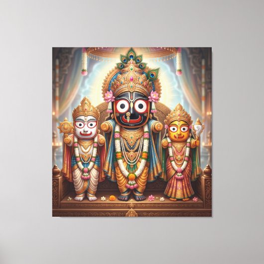 Jagannath Canvas Afdruk (Voorkant)