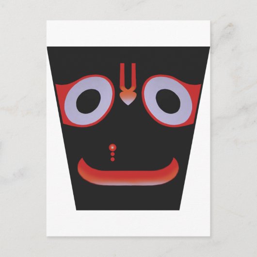 Jagannatha Briefkaart (Voorkant)