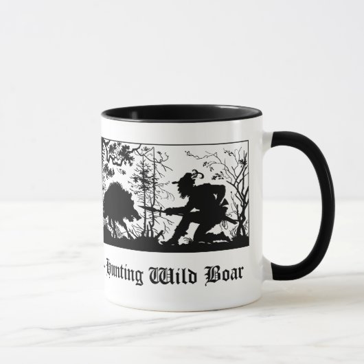 Jagd auf Wildschwein / Hunting Wild Boar German Mok (Rechts)