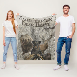 Jagdanger, Beste Beast tegen Renbrad Paperweight P Fleece Deken