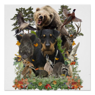 Jagdanger, Poster van de Duitse jaagterger Perfect Poster