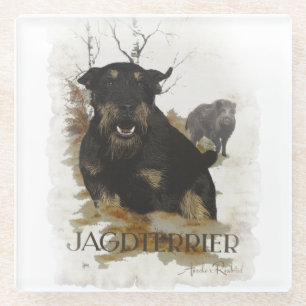 Jagdanger T-Shirt Coffee Mok Keramisch sieraad Glazen Onderzetter
