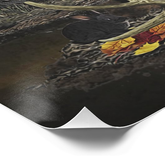 Jagdanger - veelzijdige jachthond perfect poster (Hoek)