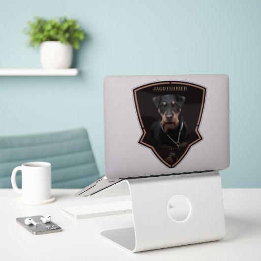 Jagdangersticker Sticker (Laptop op bureau)