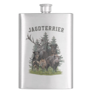 Jagddooder Sticker Button Sleutelhanger Koffee Mok Flacon