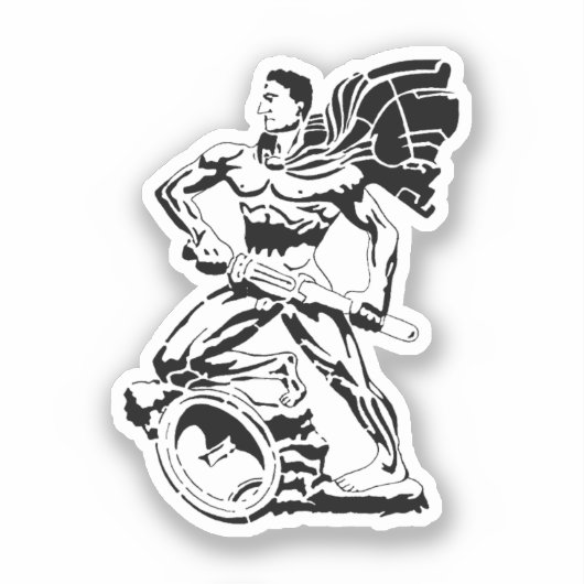 Jagdgeschwader 11 (JG 11) Embleem Sticker (Voorkant)