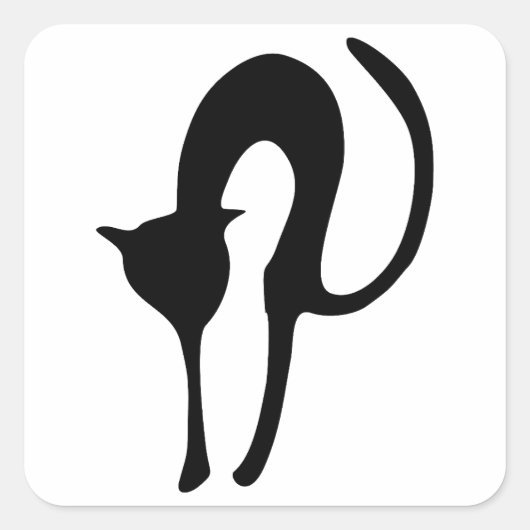 Jagdgeschwader 2 (IV./JG 2) Gruppe IV Emblem Vierkante Sticker (Voorkant)