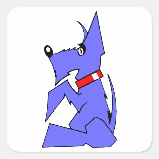 Jagdgeschwader 2 (JG 2) Vierkante Sticker (Voorkant)