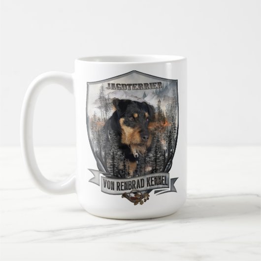 Jagdterrier Apache v. Renbrad Koffiemok (Links)