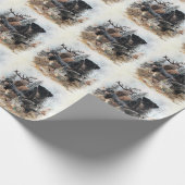 Jagdterrier cadeaupapier (Hoek)