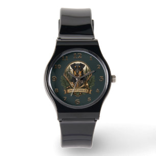 Jagdterriër, Jachtlogo Horloge