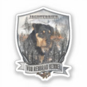 Jagdterrier sticker (Voorkant)