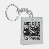 JAGDTIGER Acryl Sleutelhanger (Voorkant Links)