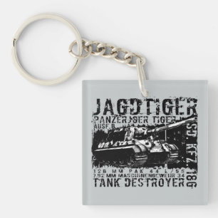 JAGDTIGER Acrylische Sleutelhanger