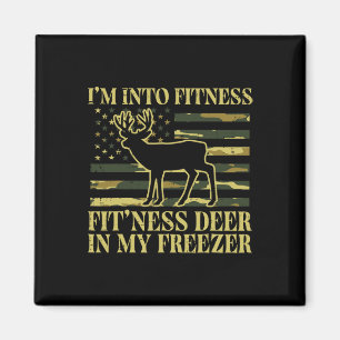 Jagen IM in fitness fit Ness herten diepvries Mann Magneet