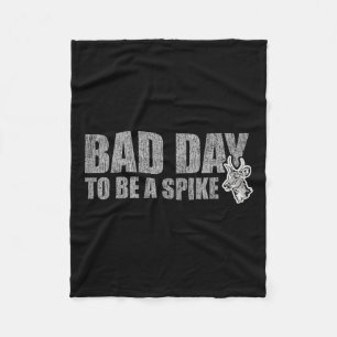 Jagen op Byd Day om een spikke grappige herten te Fleece Deken