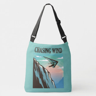 Jagen op de wind crossbody tas