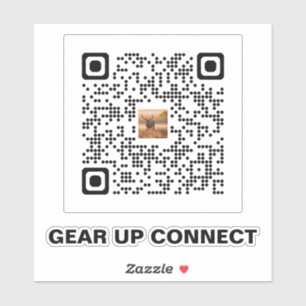 Jagen op QR Code Sticker – Gear Up en Connect