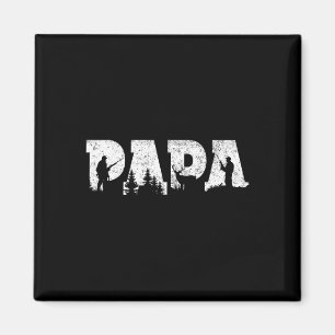 Jagen Papa Jagen Mannen Vaderdag  Magneet