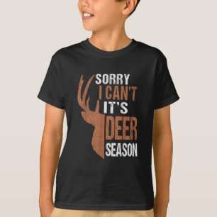 Jagen Sorry Het Is Herten Seizoen Grappige Jager V T-shirt
