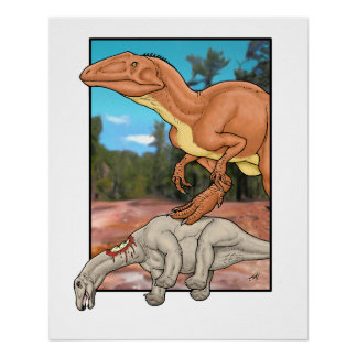 Jager en prooi perfect poster