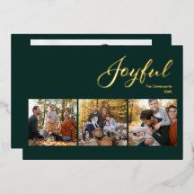 Jager Groen Modern Vrolijke Script 4 Foto Goud