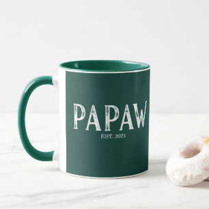 Jager Groen Papaw Oprichtingsjaar Mok