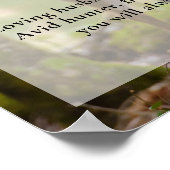 Jager, Jacht, Celebratie van het leven, rouwfoto Poster (Hoek)