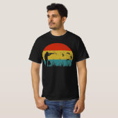 jager retro silhouette 70s t-shirt (Voorkant volledig)