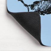 jager voor snelle jacht op boerenjacht muismat (Hoek)