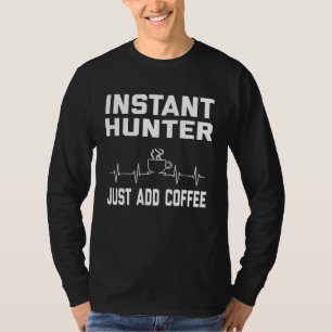Jagerkoffie Koffie Humor ECG T-shirt