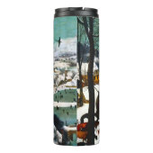 Jagers in het Sneeuwlandschap Pieter Bruegel Thermosbeker (Achterkant)