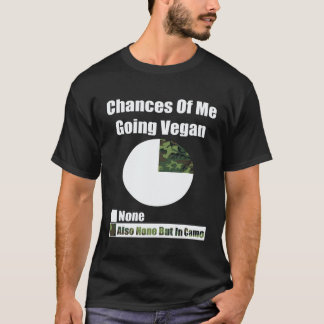 Jagers Kansen Dat Ik Vegan Ga Jagen 1 T-shirt