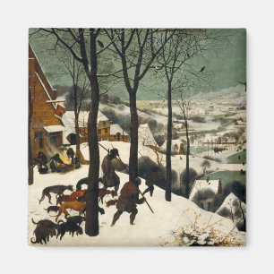 Jagers op de sneeuw (door Pieter Bruegel de Oudere Magneet