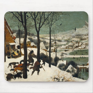 Jagers op de sneeuw (door Pieter Bruegel de Oudere Muismat
