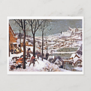 Jagers op de sneeuw, Pieter Bruegel en Ouderen Briefkaart