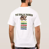 Jagers zakje t-shirt 2 zijkant (Achterkant)