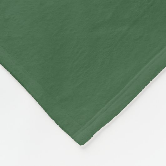 Jagersgroen Fleece Deken (Hoek)