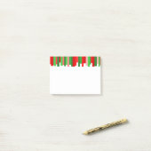Jagged Lines - rood en groen Post-it® Notes (Op bureau)