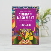 Jaggo nodigt Jago uit, Digitale Jago avond Kaart (Staand voorkant)