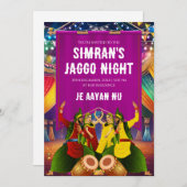 Jaggo nodigt uit Jago uitnodiging, Digital Jago na Kaart (Voorkant / Achterkant)