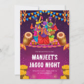 Jago uitnodiging Jaggo kaarten, Jaggo uitnodiginge (Voorkant)