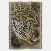 Jaguar 1 Throw Blanket Deken (Voorkant Verticaal)