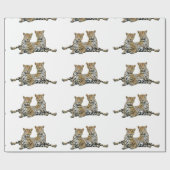 Jaguar afbeelding voor pakpapier (Vlak)