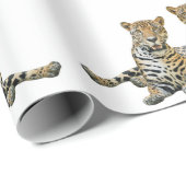 Jaguar afbeelding voor pakpapier (Rol Hoek)