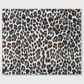 Jaguar Animal Print Wrapping Paper Cadeaupapier (Vlak)