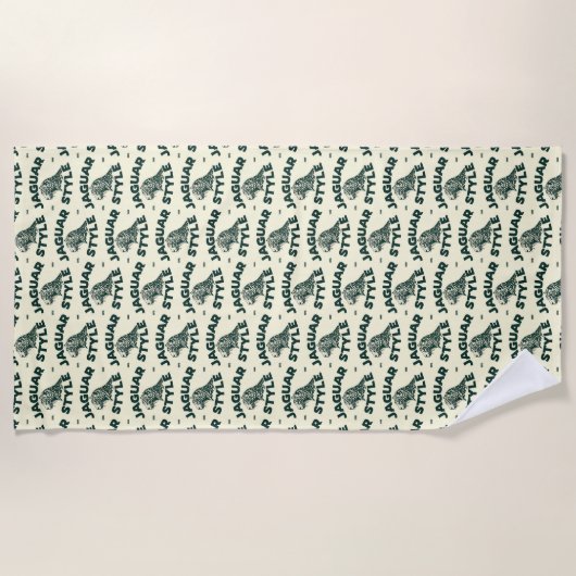 Jaguar badhanddoek (Voorkant)